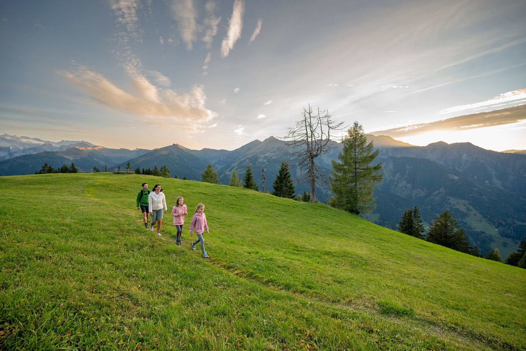 Weite Wanderwege in Großarl