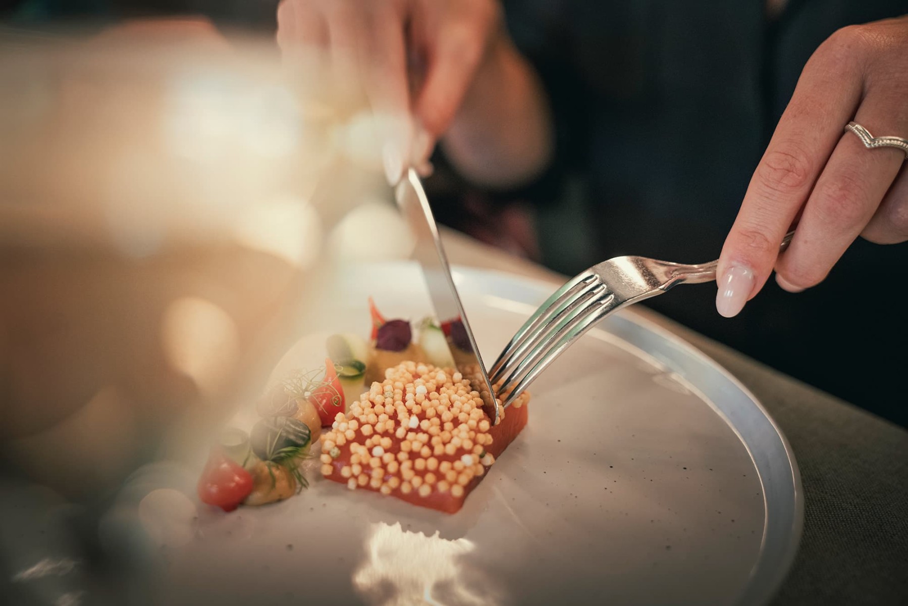 Feiner Lachs zum Abendessen