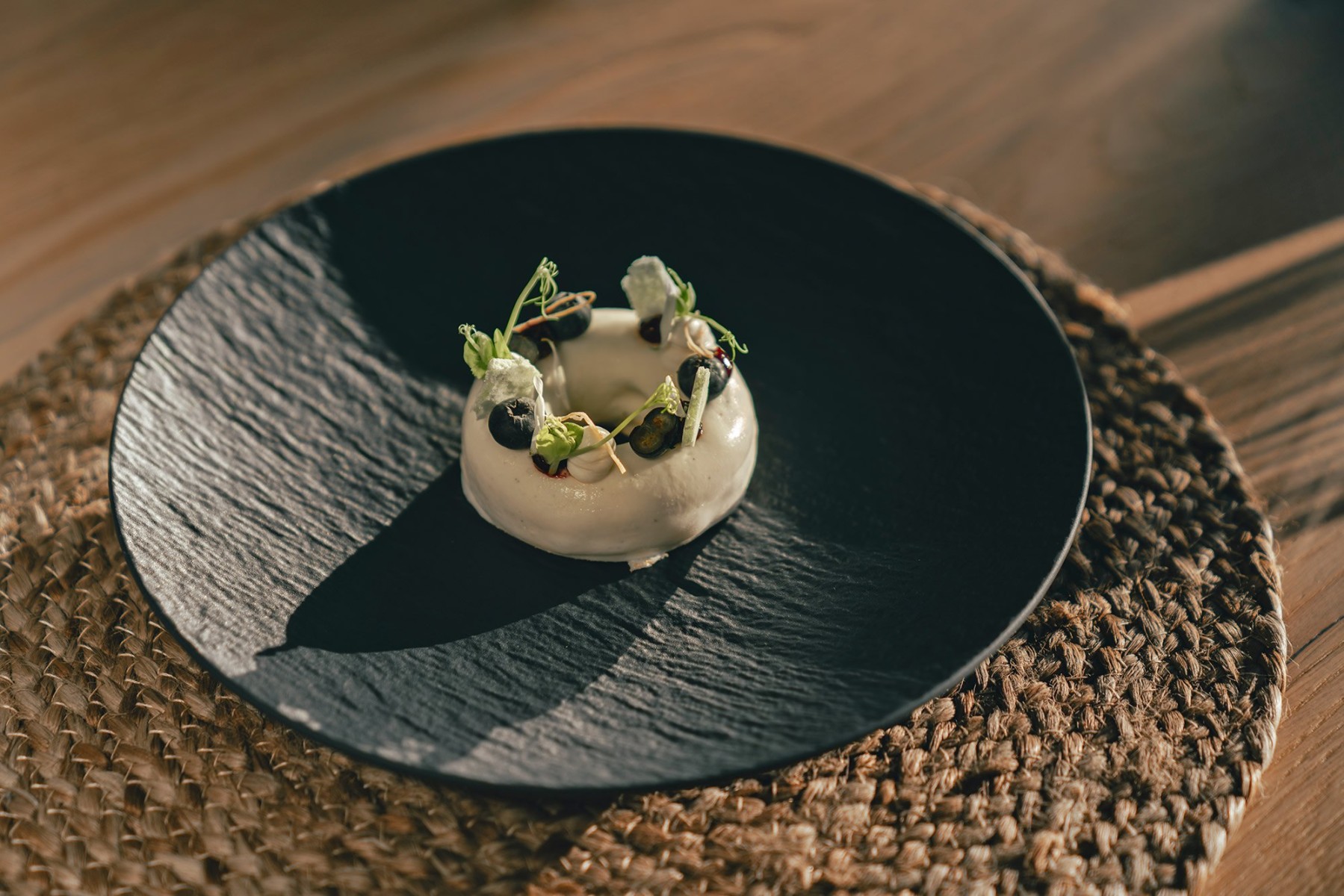 Joghurt mit Heidelbeere und Kren