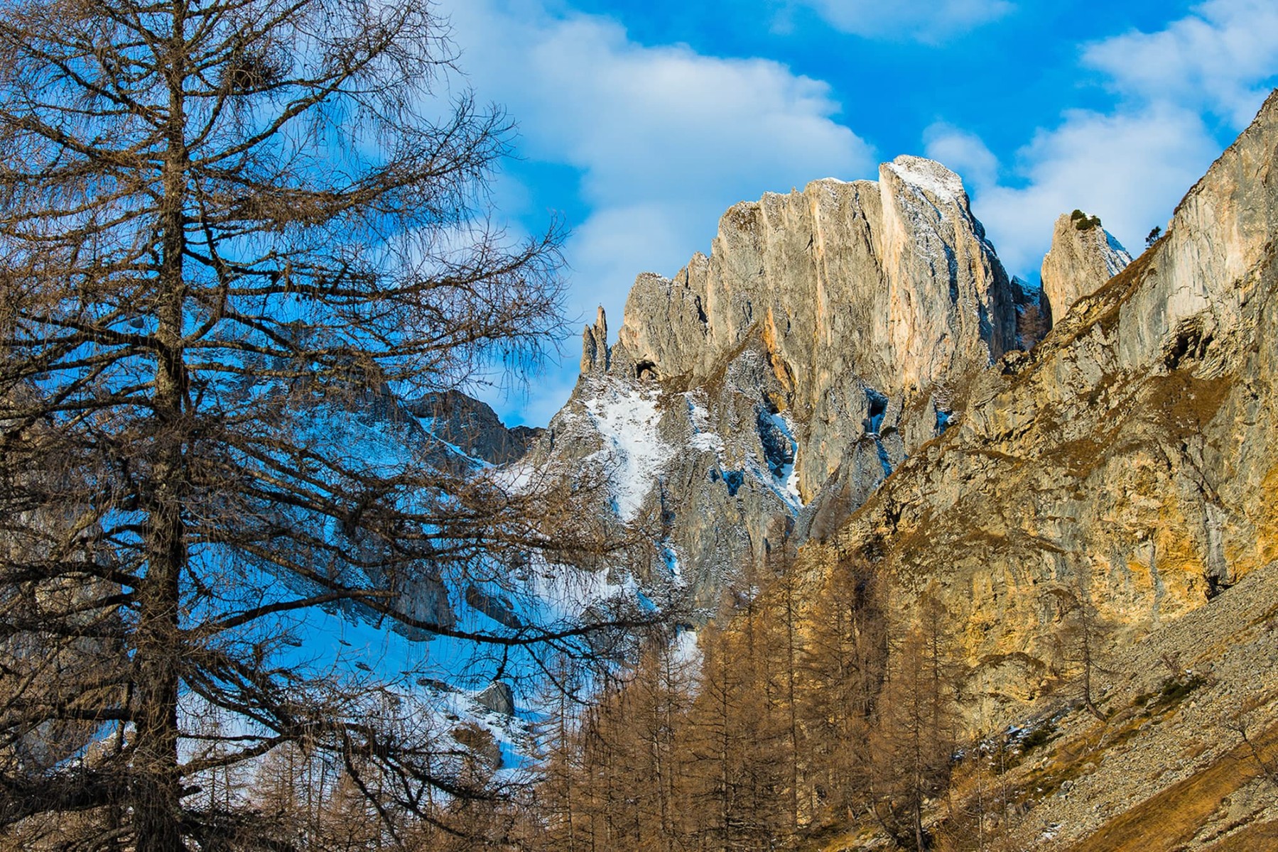 Alpines Hochgebirge am Rande des Nationalparks Hohe Tauern