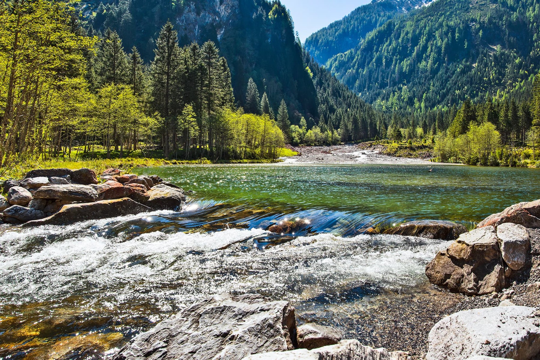 Ötzlsee in Hüttschlag im Großarltal