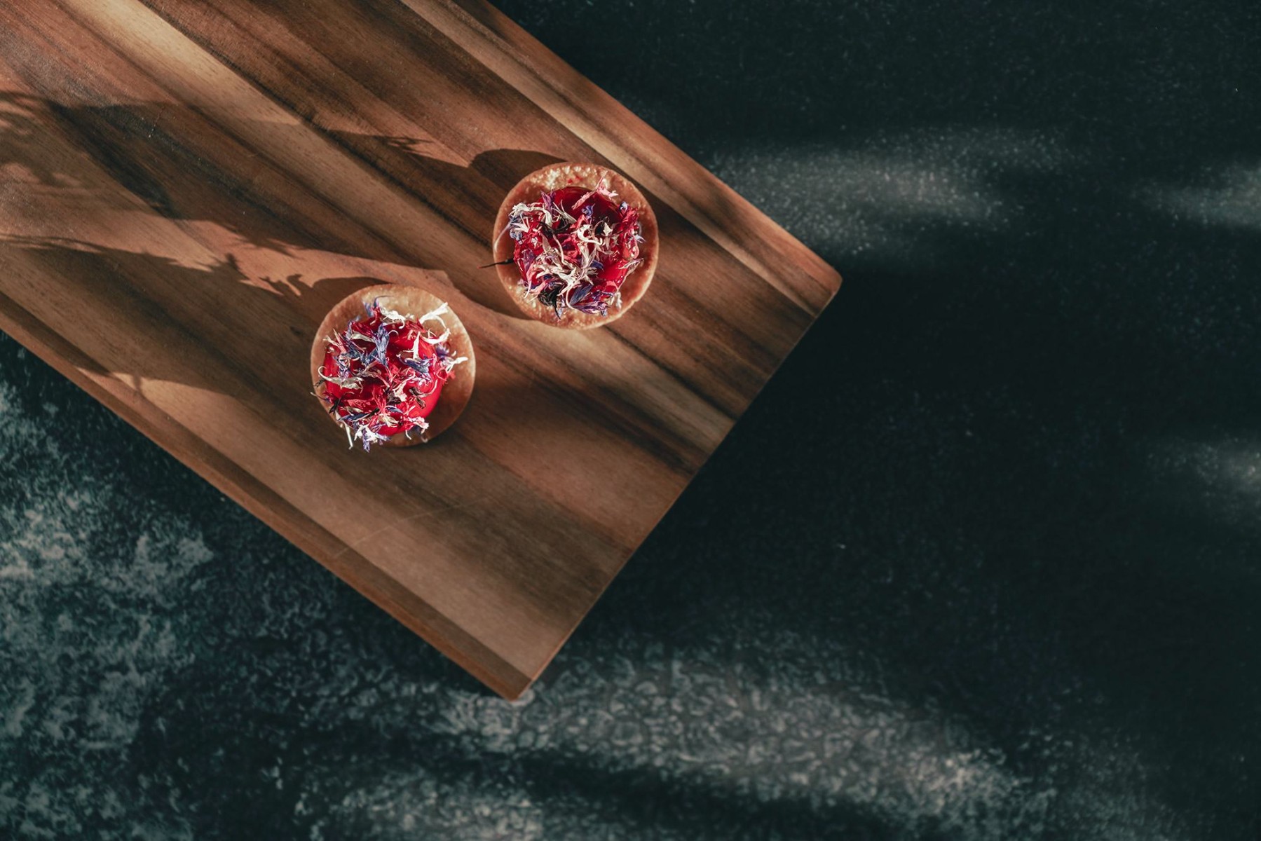Rote Beete mit Kren und Himbeere