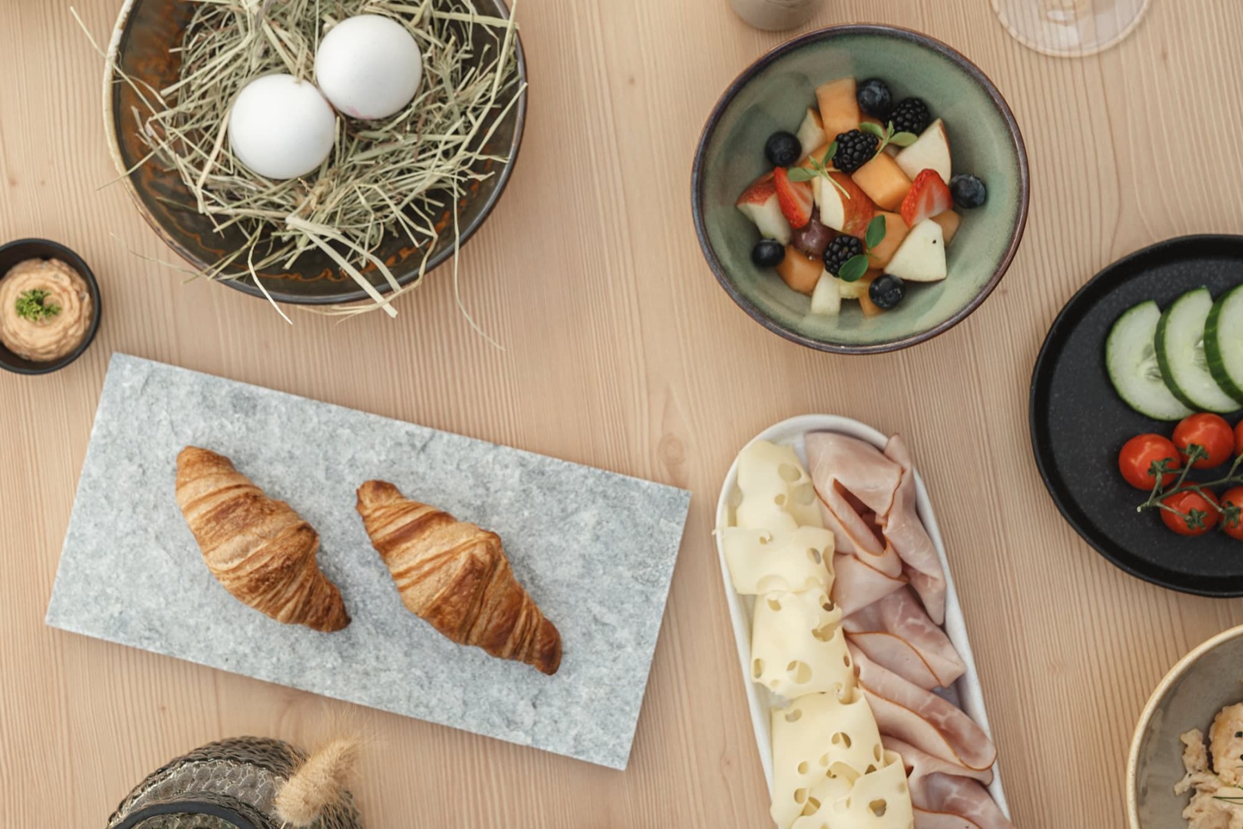 Fr&uuml;hst&uuml;ck mit Ausblick