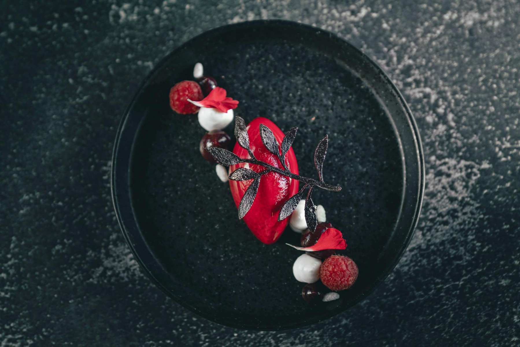 Dessert aus der Fichtenhof Genussküche