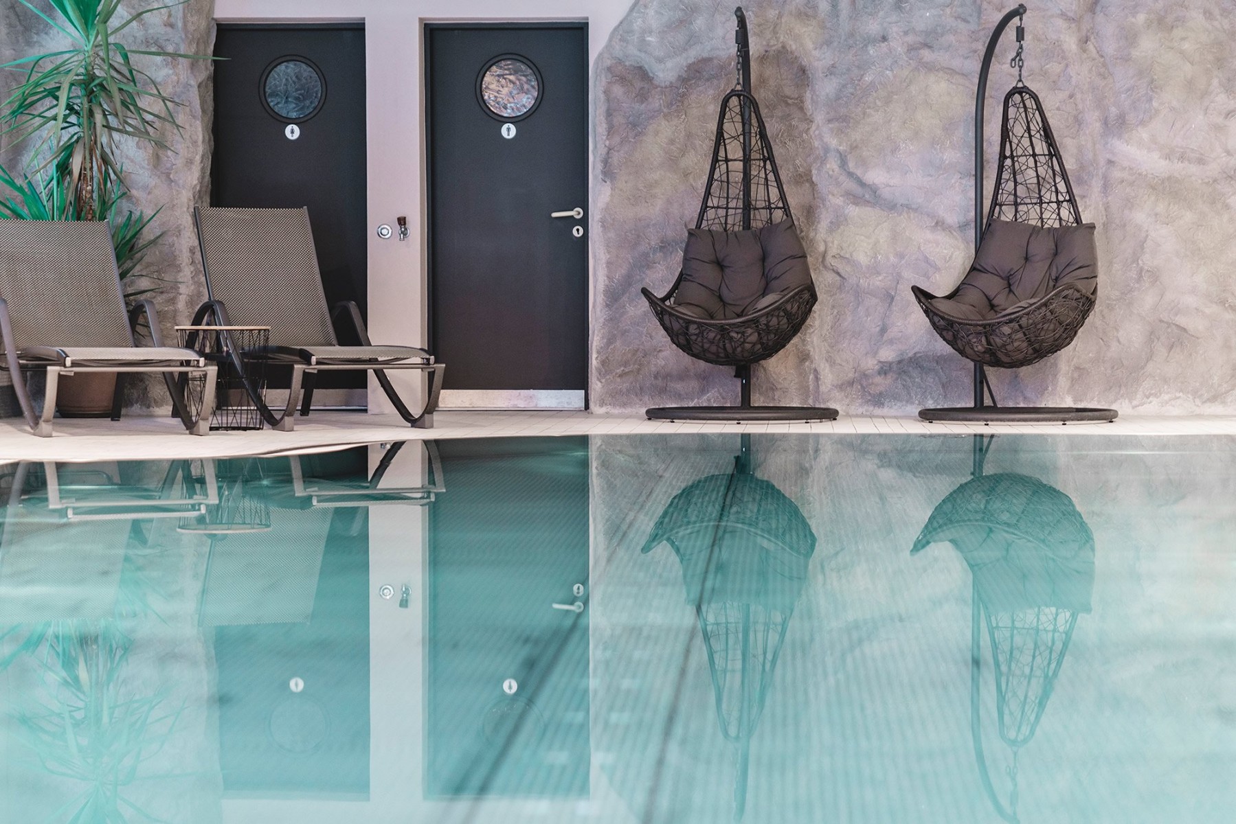 Hallenbad im Genusshotel Fichtenhof