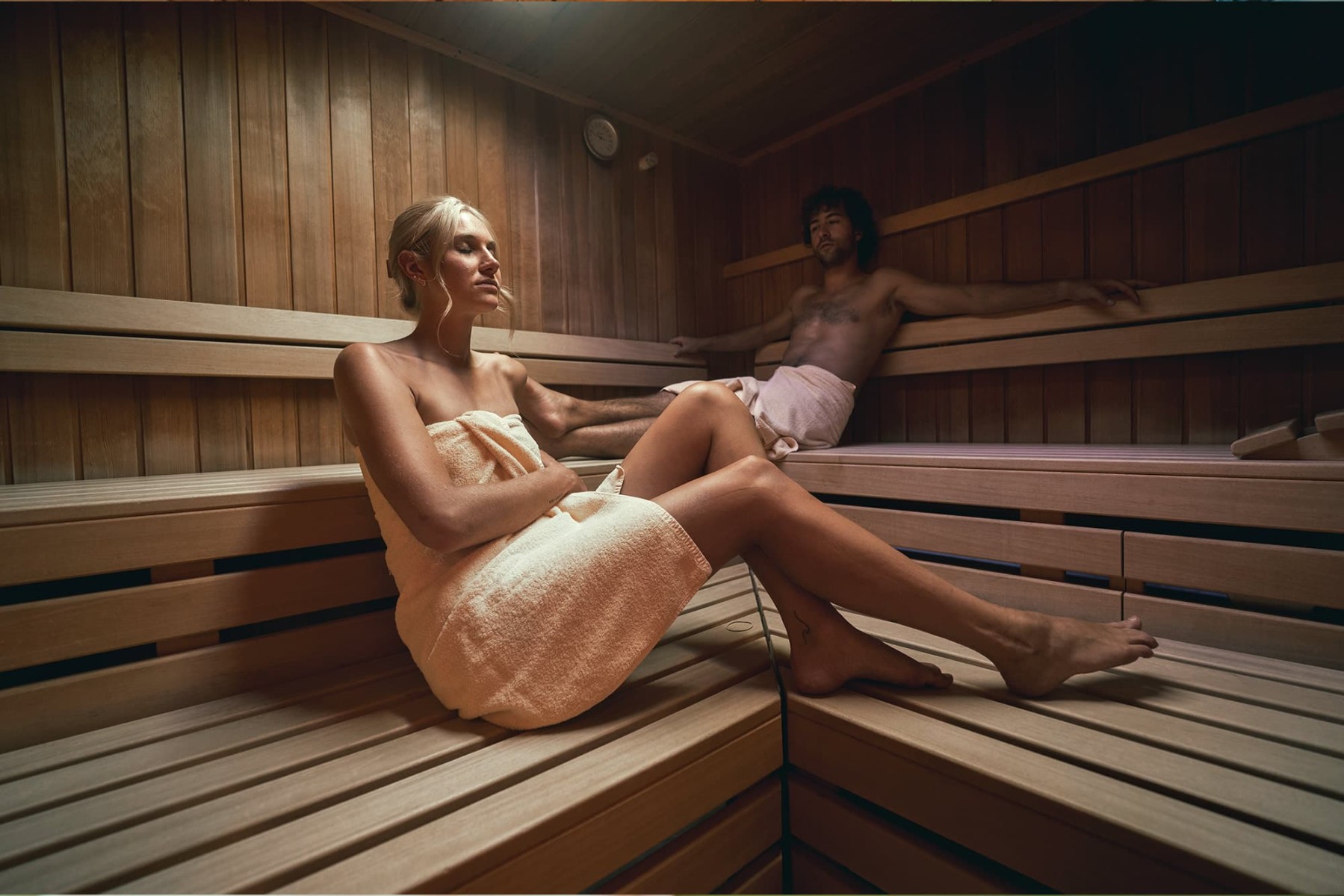 Finnische Sauna