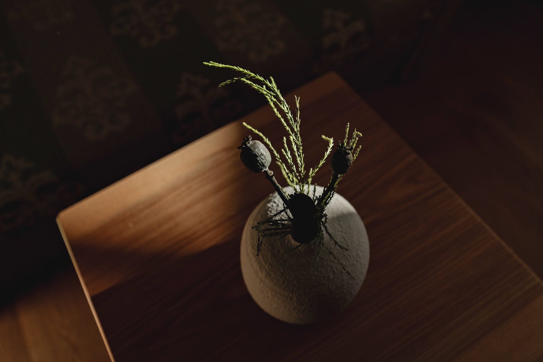 Vase im Zimmer Panorama